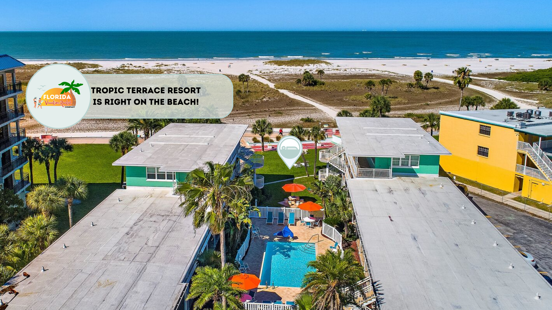 Tropic Terrace #55 • Pool-facing Studio • Beachfront Resort - Book Direct